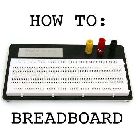 bread box electric board|basic structure of a breadboard.